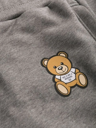 MOSCHINO TEDDY BEAR运动裤 - 灰色