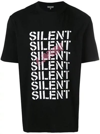 Shop Lanvin Silent T-shirt In Black