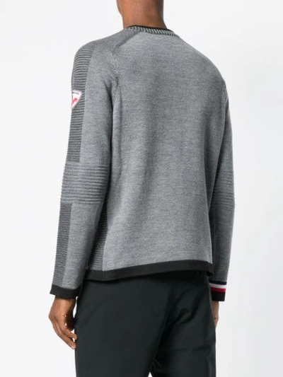 Shop Rossignol Crew Neck Sweater In Grey
