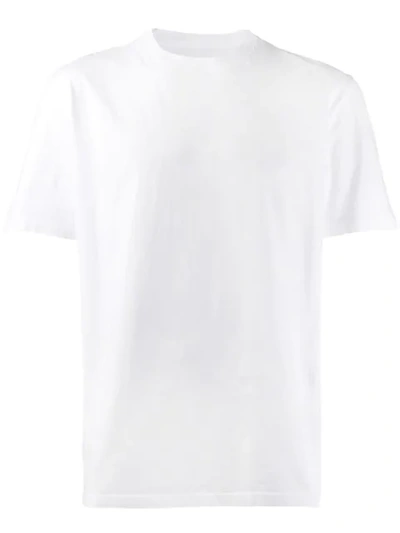 Shop Maison Margiela Classic Crew Neck T-shirt In White