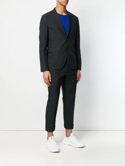 Shop Neil Barrett Slim Fit Suit In Black