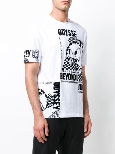 Shop Mcq By Alexander Mcqueen Printed T-shirt In White