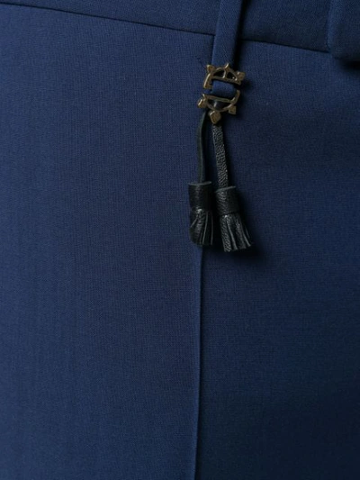 Incotex Classic Tailored Trousers In Blue