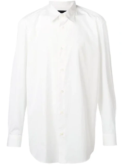 Shop Issey Miyake Classic Shirt In White