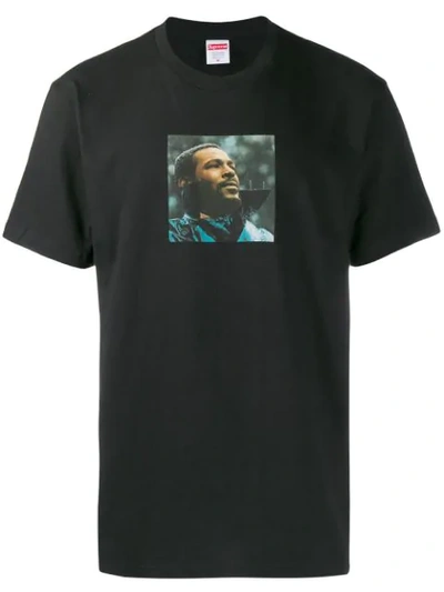 Shop Supreme Marvin Gaye T-shirt In Black