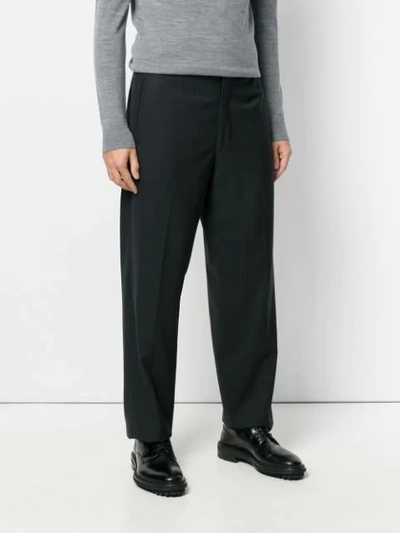 Pre-owned Dolce & Gabbana Wide Leg Trousers In Black
