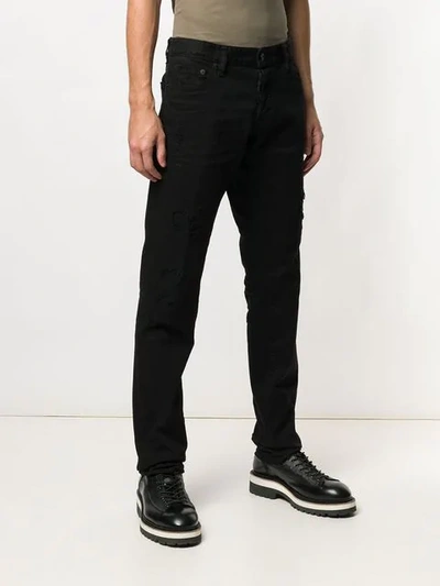 Shop Dsquared2 Skinny Jeans In Black