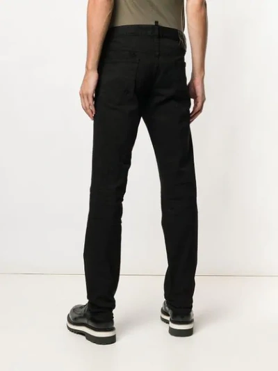 Shop Dsquared2 Skinny Jeans In Black