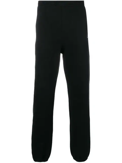 Shop Balenciaga Deformed Knee Pants In Black
