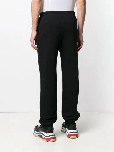 Shop Balenciaga Deformed Knee Pants In Black