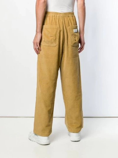Shop Perks And Mini Pam  Return Corduroy Trousers - Yellow