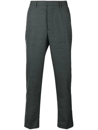 Shop Ami Alexandre Mattiussi Carrot Fit Trousers In Grey