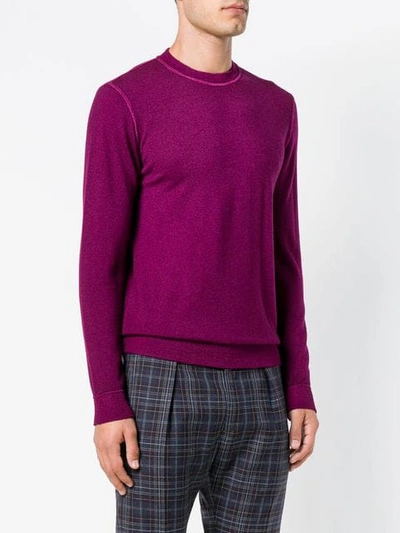 Shop Altea Round Neck Sweater In Pink