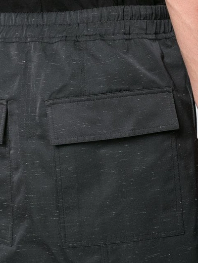 Shop Rick Owens Drop-crotch Shorts In Black