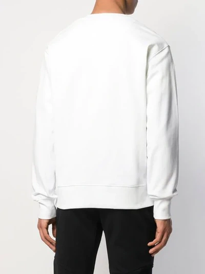 Shop Versus Sweatshirt Mit Print In White