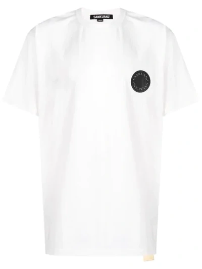 Shop Sankuanz Logo T-shirt - White