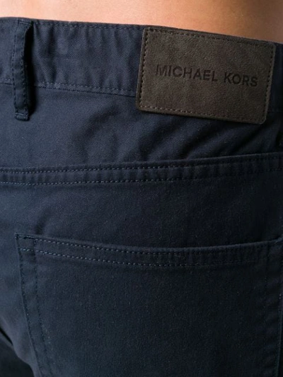 Shop Michael Kors Slim-fit Jeans In Blue