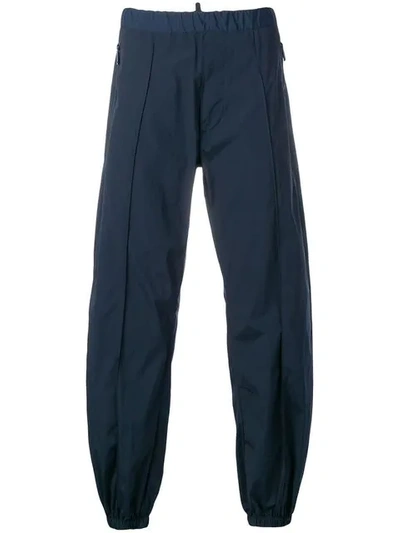 Shop Dsquared2 Wide Leg Trousers In Blue