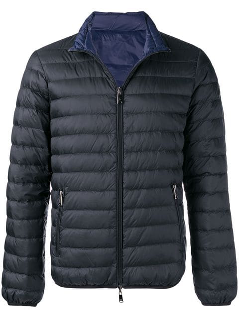 emporio armani padded coat