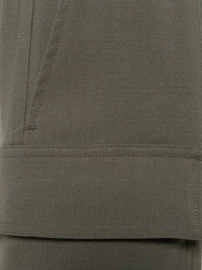 Shop Rick Owens Drop Crotch Trousers - Grey