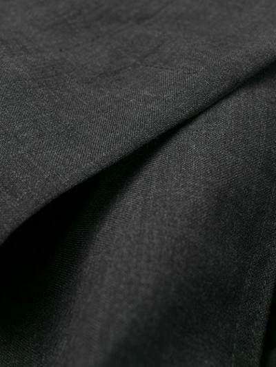 Shop Sandro Hooded Jacket In Grey