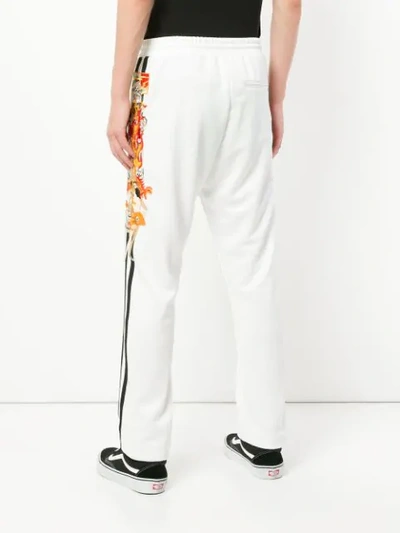 Shop Doublet Side Embroidered Track Trousers In White