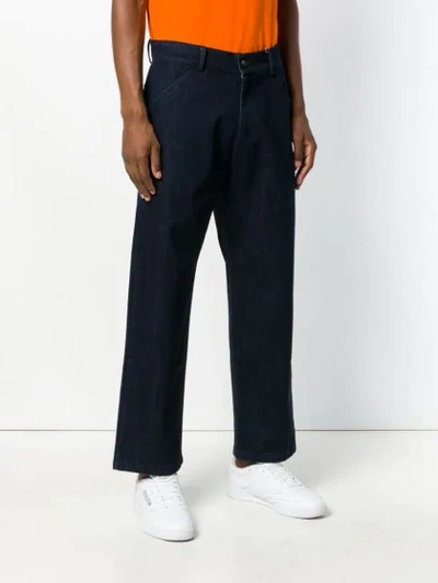 Shop The Silted Company Wide Leg Trousers In Blue