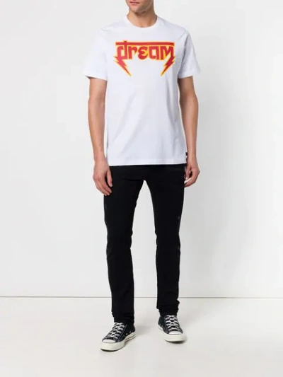 Shop Diesel T-just T-shirt - White