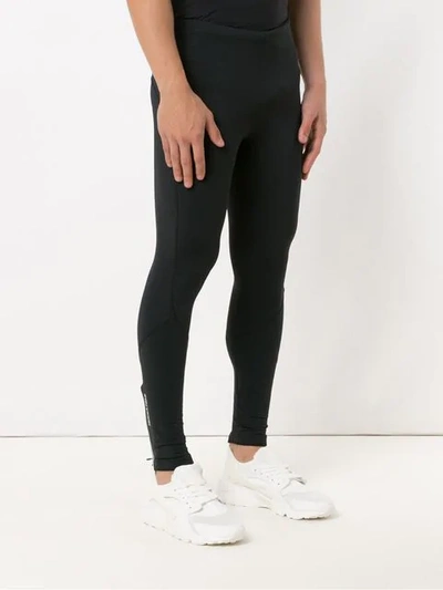 Shop Track & Field Logo Print Leggings In Black