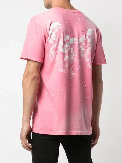 Shop Domrebel Amigos Print T-shirt In Pink