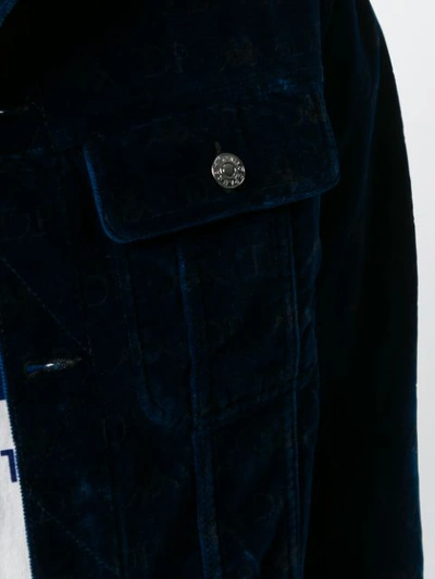 Shop Paura Long Sleeved Jacket - Blue