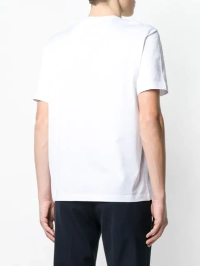 Shop Z Zegna Basic T-shirt In White