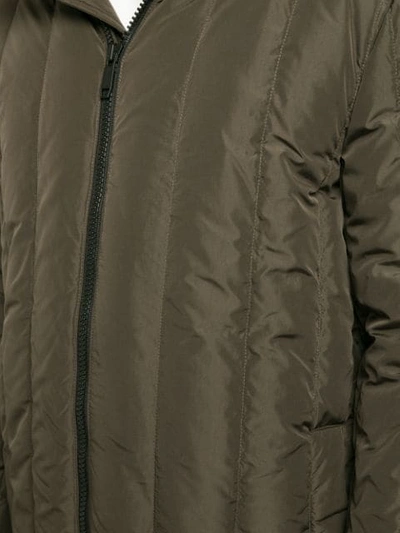 Shop Cerruti 1881 Padded Coat In Grey