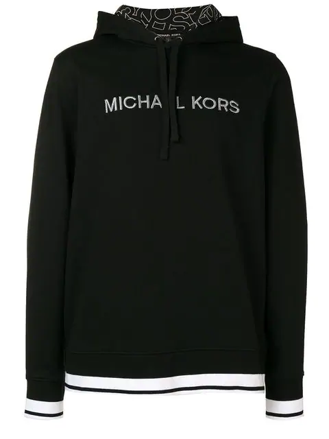 Michael Michael Kors Logo Hoodie In 