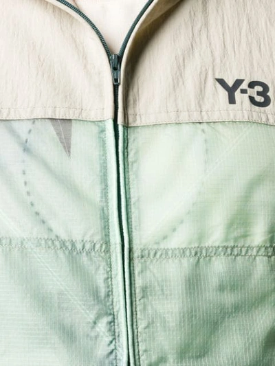 Shop Y-3 Aop Packable Jacket - Neutrals