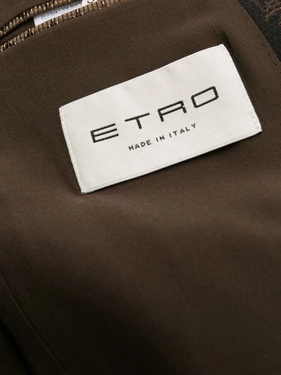 ETRO 双色西装夹克 - 黑色