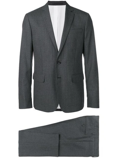 Shop Dsquared2 Pin Stripe Paris Suit In Grey