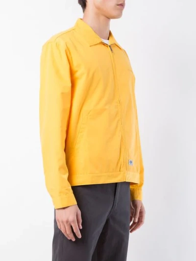 Shop Dickies Construct Baracuda Bomber Jacket In Yellow