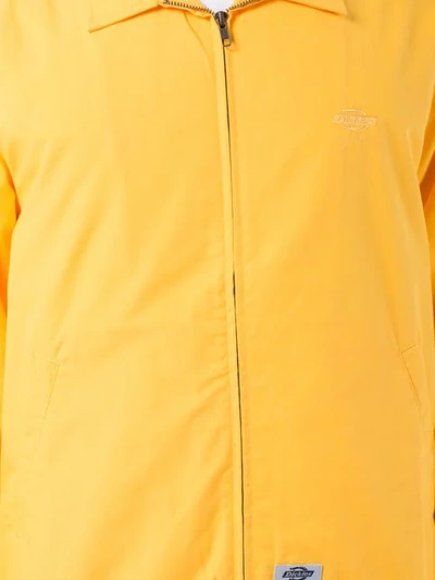 Shop Dickies Construct Baracuda Bomber Jacket In Yellow
