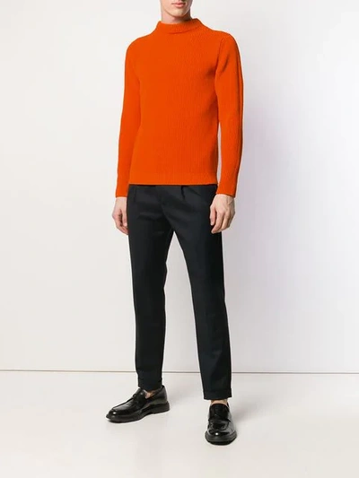 Shop Andersen-andersen Gerippter Pullover - Orange