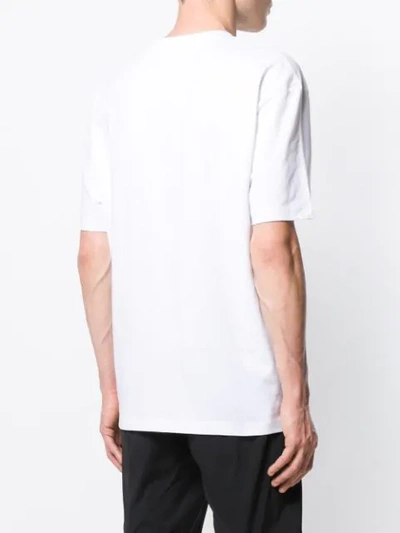 Shop Mcq By Alexander Mcqueen Printed Logo T-shirt In White