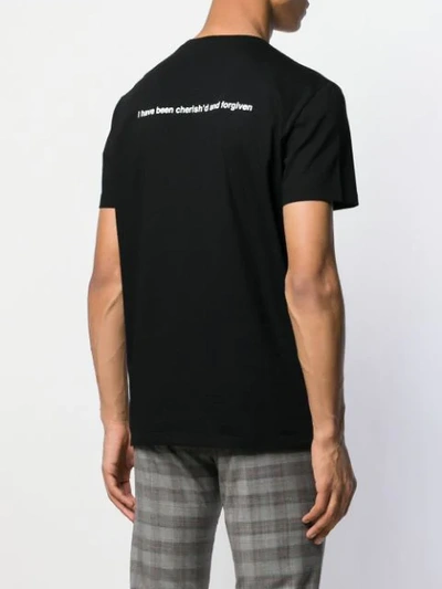 Shop Alexander Mcqueen Photo Print T-shirt In Black