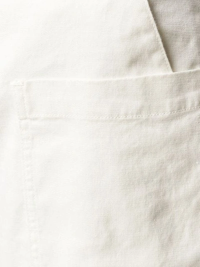 Shop Barena Venezia Barena Patch Pocket Shorts - White
