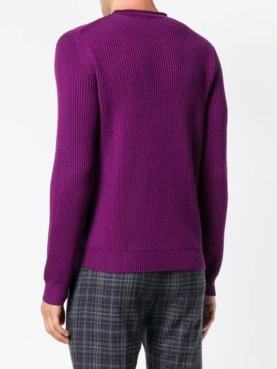 Shop Altea Ribbed Knit Sweater In Pink