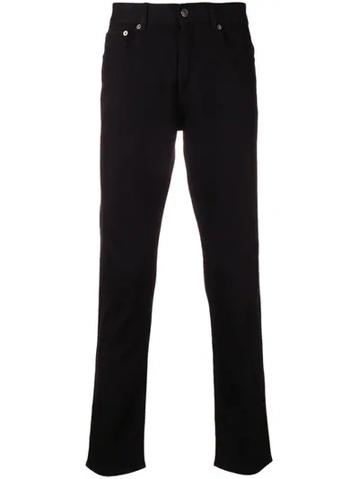 Shop Givenchy Straight-leg Jeans - Black