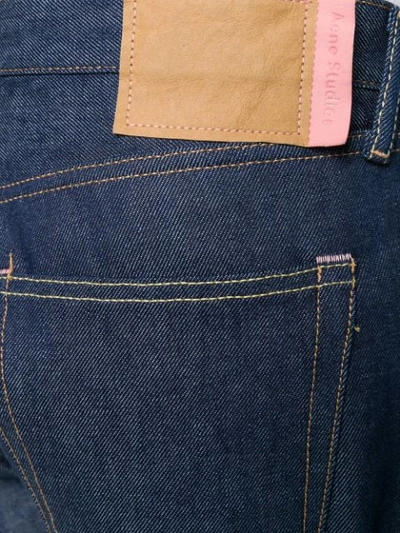 Shop Acne Studios 1996 Straight Jeans In Blue