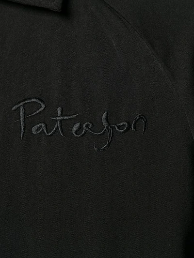 Shop Paterson . Logo Jacket - Black
