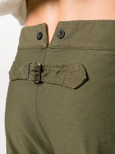 Shop Loewe Straight-leg Trousers In Green