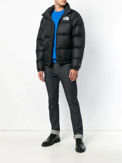 Shop The North Face Padded Short Jacket In Tnf Black