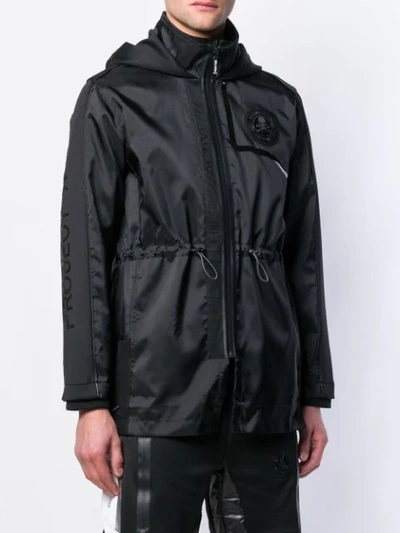 Shop Philipp Plein 'project Xyz' Jacke In Black